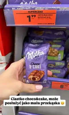 Biedronka Ciastko Milka Choco & Cake oferta