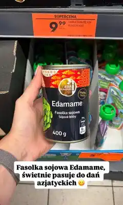 Biedronka Fasolka sojowa Edamame Asia Flavours oferta