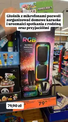 Biedronka Głośnik karaoke RGB 20W oferta