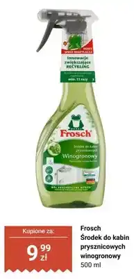 Biedronka Środek do kabin prysznicowych Frosch winogronowy oferta