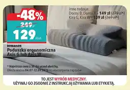 Biedronka Poduszka ergonomiczna Domaison Axis G oferta