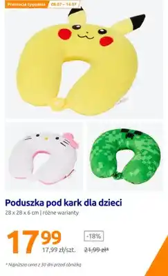 Action Poduszka pod kark dla dzieci Hello Kitty oferta