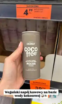 Biedronka Wegański napój kawowy Coconaut Cocoffee Mocha oferta