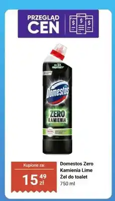 Biedronka Żel do toalet Domestos Zero Kamienia Lime oferta