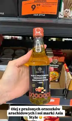 Biedronka Olej z prażonych orzeszków arachidowych i soi Asia Style oferta