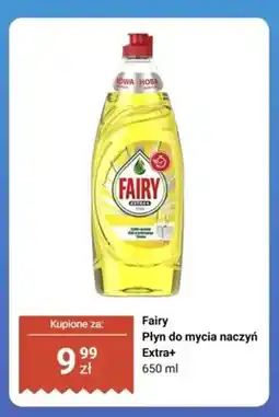 Biedronka Płyn do mycia naczyń Fairy Extra+ oferta