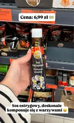Biedronka Sos ostrygowy Asia Flavours oferta