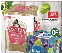Stokrotka Market PIWO KASZTELAN JASNE PEŁNE Z MALINĄ oferta
