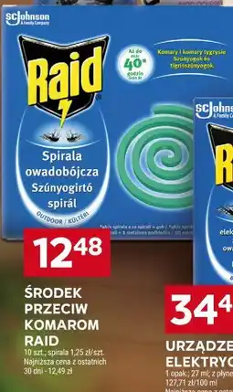 Stokrotka Market Środek przeciw komarom Raid spirala oferta