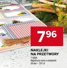 Stokrotka Market NAKLEJKI NA PRZETWORY oferta