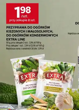 Stokrotka Market PRZYPRAWA DO OGÓRKÓW KISZONYCH I MAŁOSOLNYCH, DO OGÓRKÓW KONSERWOWYCH EXTRA LINE oferta