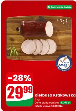 Dino Agro Rydzyna Kiełbasa Krakowska oferta