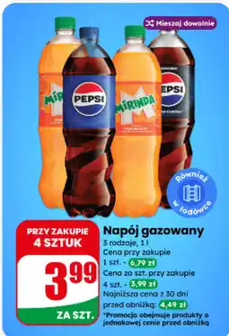 Dino Napój gazowany Pepsi, Mirinda oferta