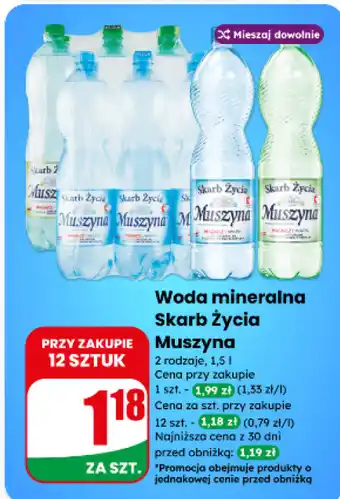 Dino Woda mineralna Skarb Życia Muszyna oferta