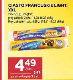 Stokrotka Market Ciasto Francuskie Light, XXL Henglein oferta
