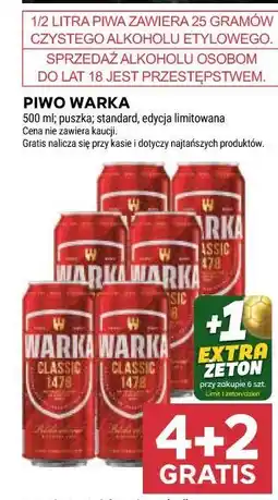 Stokrotka Market Piwo Warka oferta