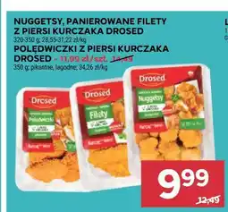Stokrotka Market Nuggety, panierowane filety z piersi kurczaka Drosed oferta