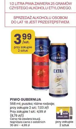 Stokrotka Market PIWO GUBERNIJA oferta