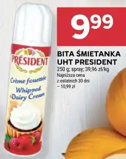 Stokrotka Market BITA ŚMIETANKA UHT PRESIDENT oferta
