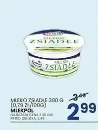 Wafelek Mleko zsiadłe Mlekpol oferta