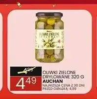 Wafelek Oliwki zielone drylowane Auchan oferta