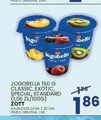 Wafelek Jogurt owocowy Jogobella Classic Zott oferta