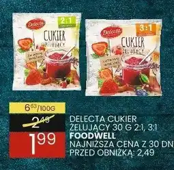 Wafelek Cukier żelujący 2:1 Delecta oferta