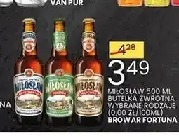 Wafelek Piwo Miłosław Pilzner oferta