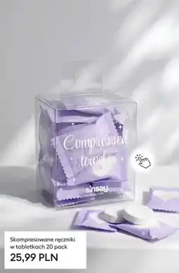 Sinsay Ręczniki skompresowane w tabletkach Sinsay 20-pak oferta