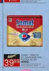 Wafelek Tabletki do zmywarki Somat Excellence 5in1 oferta