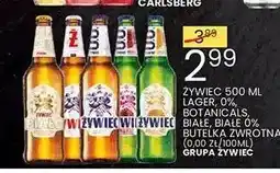 Wafelek Piwo Żywiec Lager oferta