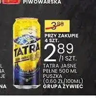 Wafelek Piwo Tatra Jasne Pełne oferta