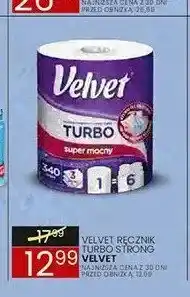 Wafelek Ręcznik papierowy Velvet Turbo Strong oferta
