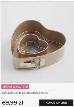 Home&You Komplet form do pieczenia Kalup hearts oferta