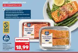 Kaufland Łosoś na grilla w ziołach Blue Bay oferta