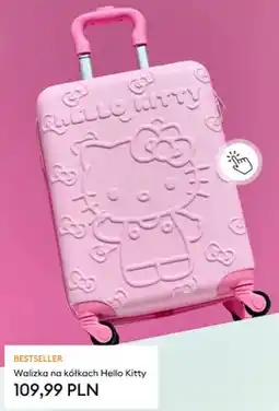Sinsay Walizka na kółkach Hello Kitty oferta