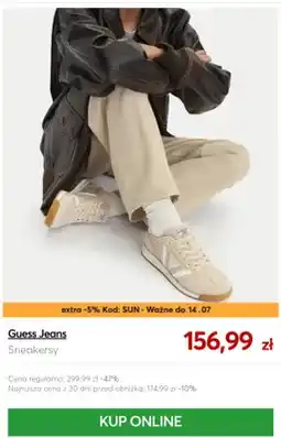 eobuwie Sneakersy Guess Jeans oferta
