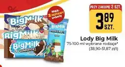 Społem Częstochowa Lody Big Milk Sandwich oferta