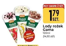 Społem Częstochowa Lody rożek czekoladowy Gama oferta