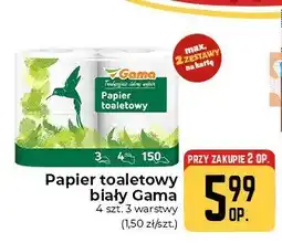 Społem Częstochowa Papier toaletowy biały Gama oferta