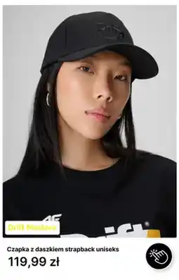 4F Czapka z daszkiem strapback unisexs Drift Masters oferta