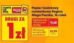 Biedronka Papier toaletowy rumiankowy Regina Mega Paczka oferta