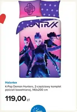 Smyk Komplet pościeli bawełnianej Halantex K-Pop Demon Hunters 2-częściowy 140x200 cm oferta