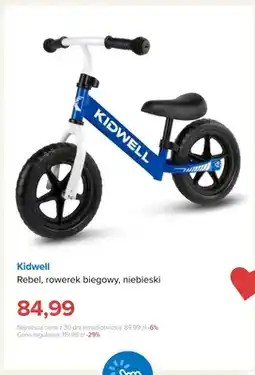 Smyk Rowerek biegowy Kidwell Rebel niebieski oferta