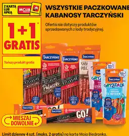 Biedronka Wszystkie paczkowane kabanosy Tarczyński oferta