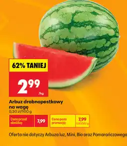 Biedronka Arbuz drobnopestkowy na wagę oferta