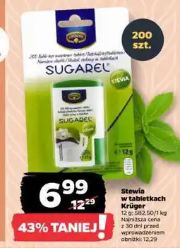 Netto Stewia w tabletkach Krüger oferta