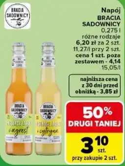 Carrefour Napój BRACIA SADOWNICY oferta