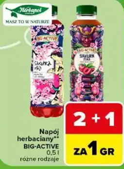 Carrefour Napój herbaciany BIG-ACTIVE oferta