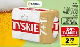 Carrefour Piwo TYSKIE oferta